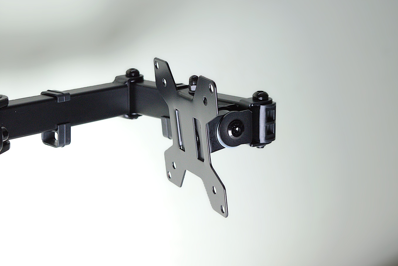 VESA plate panned at negative ninety degrees