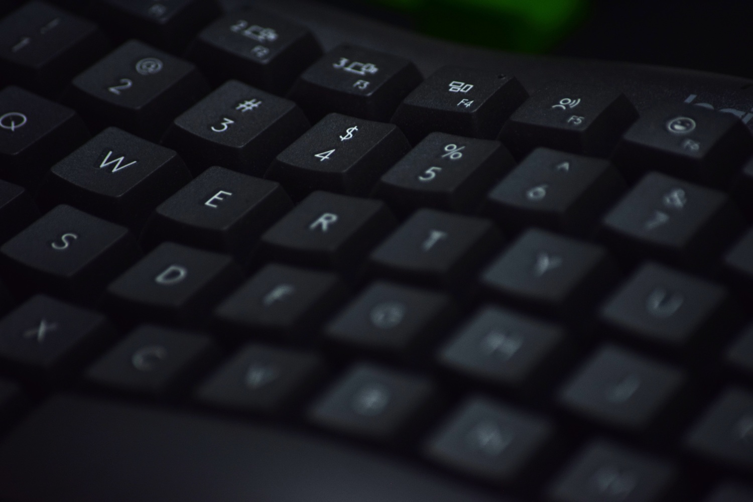 Wave structure on a Logitech Wave Keys keyboard